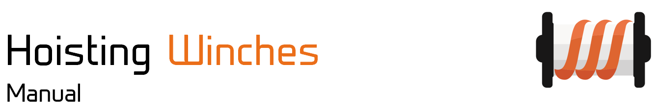 Manual Hoisting Winches
