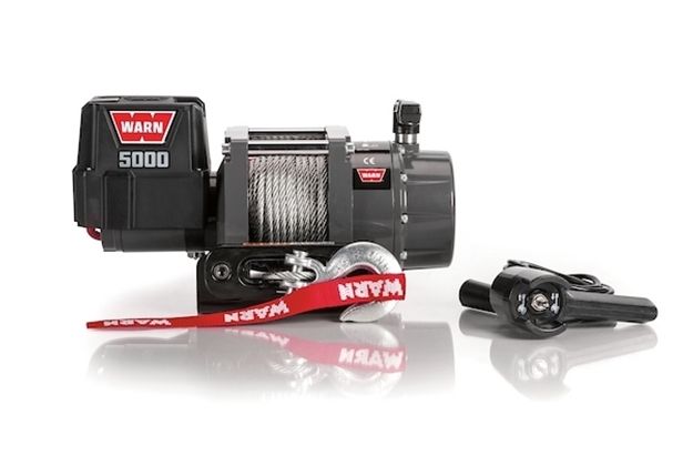 Warn 5000DC 12V DC Electric Utility Winch 5000lb